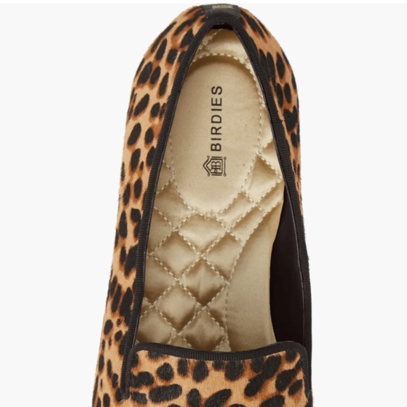 Birdies Shoes - Birdies The Starling Flat Leopard 7.5